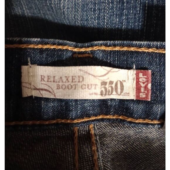 Levi's Jeans Ladies 10S 550 Relaxed Bootcut Western‎ - Picture 5 of 7